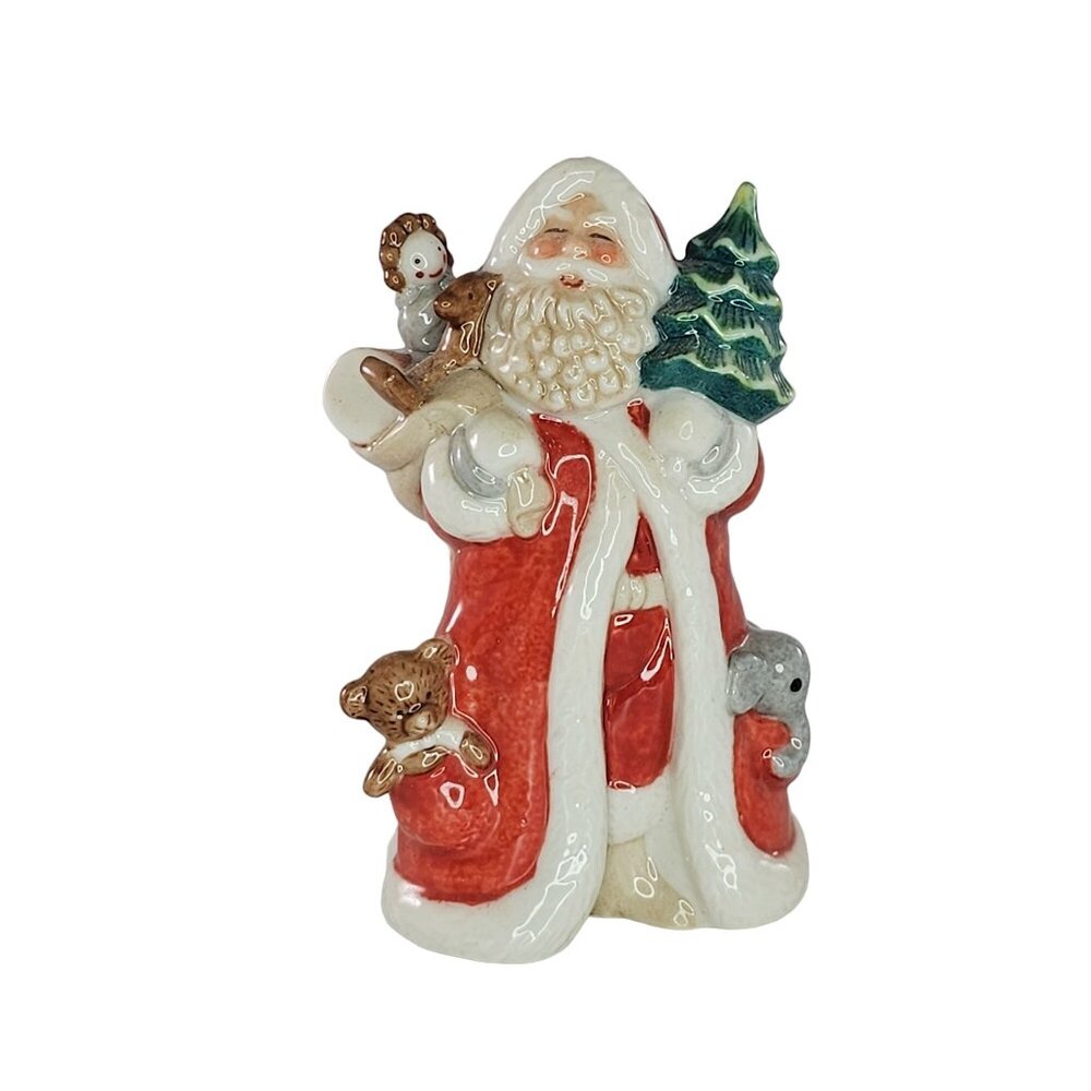 Royal Copenhagen 2002 Limited Edition The Annual Santa Figurine